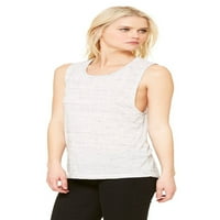 חולצת טריקו של שרירי סקופ זורמת של נשים