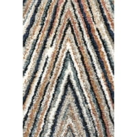 שטיח אזור שאג הררי מודרני נולום קטילן, 8 '10', רב