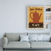 סימן מסחרי אמנות 'קפה מדף עליון' אמנות קפה על ידי אייברי טילמון
