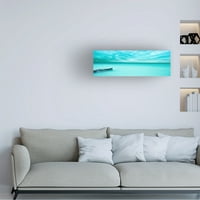 ג'יימס מקלופלין 'Lakescape Panorama V' Canvas Art