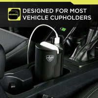 מטען אלחוטי של Cupholder Drive Auto, תאימות אוניברסלית
