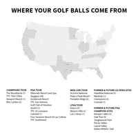 כדורי גולף מהירות של ברידג'סטון, איכות מנטה, חבילה