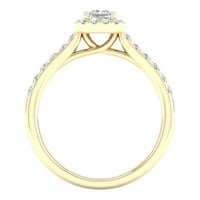טבעת אירוסיה של אימפריאל CT TDW TDW Diamond Halo