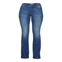 סופיה ג'ינס לנשים מריסול מג'ינס אמצע עלייה בג'ינס