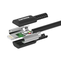 פיליפס USB-A לברק 6ft. טעינה כבל לאייפון, אייפד - מוצרי Jasco - DLC4106V 37
