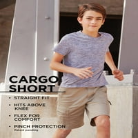 Wrangler Boys Cargo Short, מידות 4- & Husky