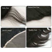 מציאות ייחודיות גוף גוף גוף תחרה סגירת חלק חופשי שיער אנושי 8 -20 סיומת שיער