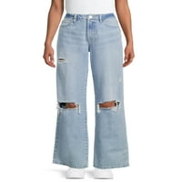 מכנסי הג'ינס הארוכים של אינדיגו ריין ג'וניור