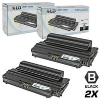 סט Dell N תואם של מחסניות טונר שחורות בתשואה גבוהה עבור Dell Laser 2335DN & 2355DN S