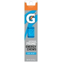 Gatorade Prime Energy לעיסה, כחול קריר, שרוול עוז