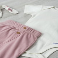רגעים מודרניים מאת גרבר לתינוקת גוף גוף, סרטי כיסוי ותלבושות מכנסיים, 3 חלקים