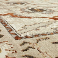 קארסטאן שטיחים חמאל אלבסטר 2' 4 7' 10 אזור שטיח