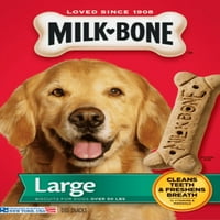 עצם חלב מקורי גדול ביסקוויטים של כלבים יבשים, LB